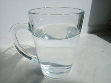 Small alkotox into a glass of water, experience using the product