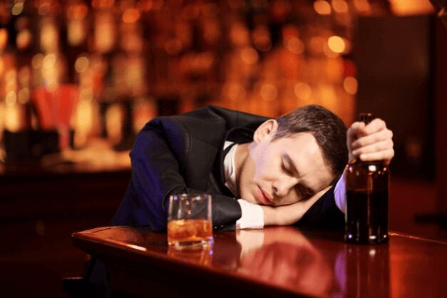 With an increase in the dose of alcohol before sex, you will be dragged to sleep