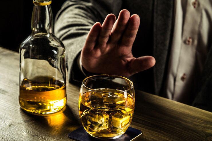 Desiring to give up alcohol